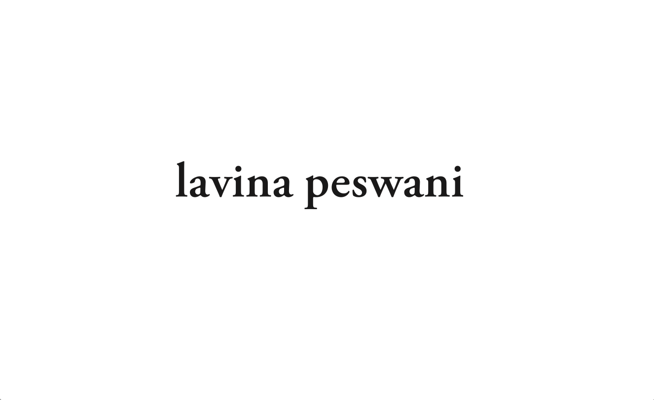 Lavina Peswani Not Just A Label 