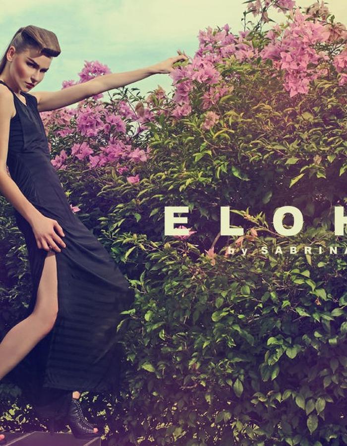 ELOHIM by SABRINAGOHメッシュドレスワンピース XS ホワイト ELOHIM by SABRINAGOHメッシュドレスワンピース XS ホワイト