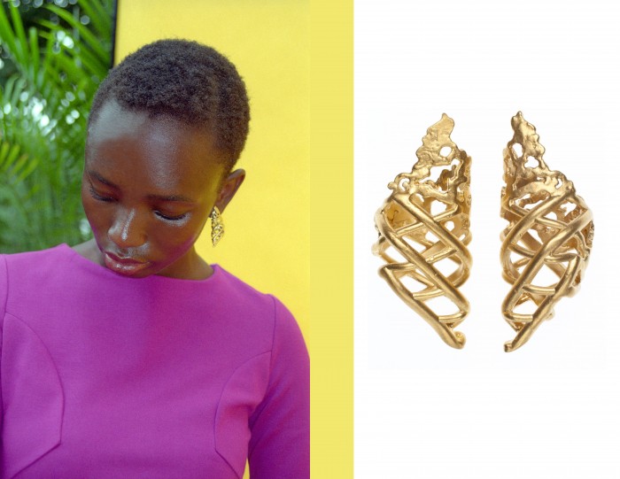 Allison Ullmer 2016, Cone Earrings