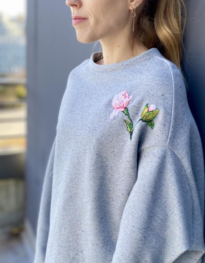 SWEATERS (Hand embroidery) NOT JUST A LABEL