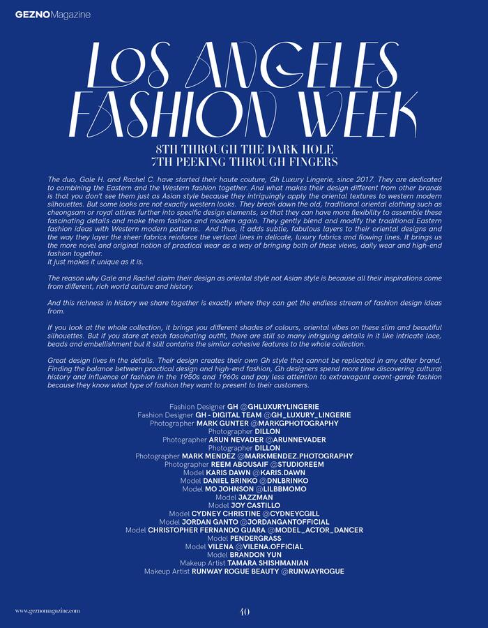 Gezno Magazine Nov Issue #04 | NOT JUST A LABEL